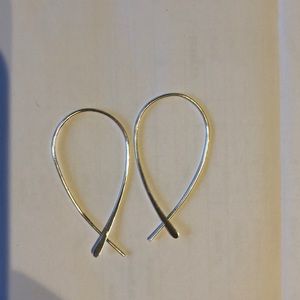 Sterling silver earring